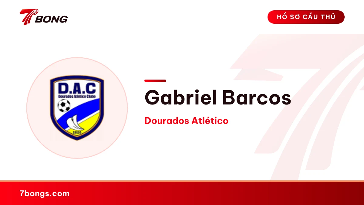Gabriel Barcos — Dourados Atlético