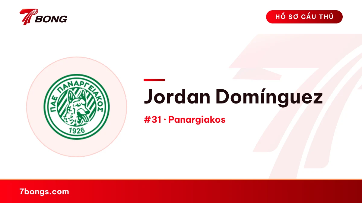 Jordan Domínguez — Panargiakos