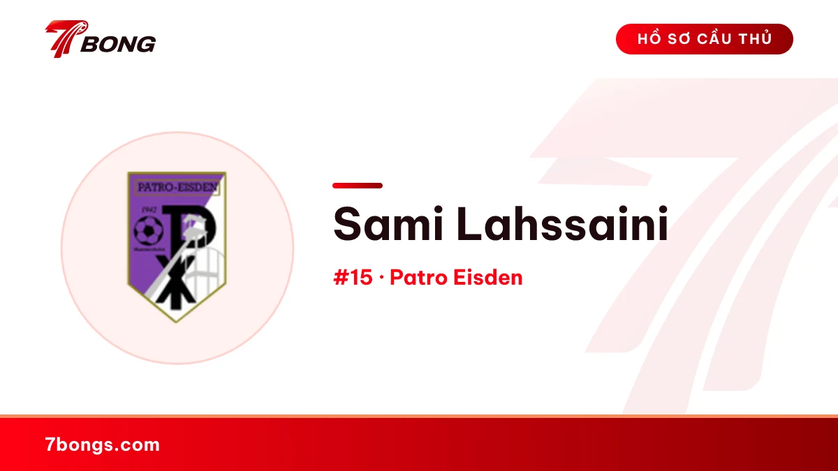 Sami Lahssaini — Patro Eisden