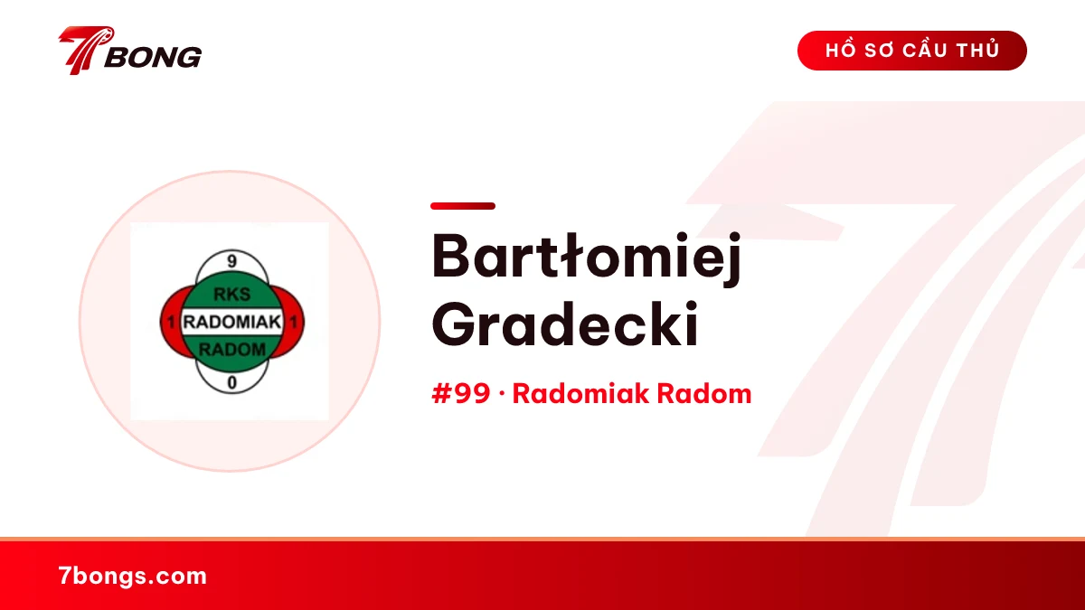Bartłomiej Gradecki — Radomiak Radom