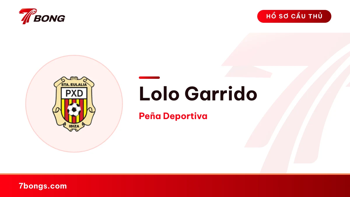Lolo Garrido — Peña Deportiva