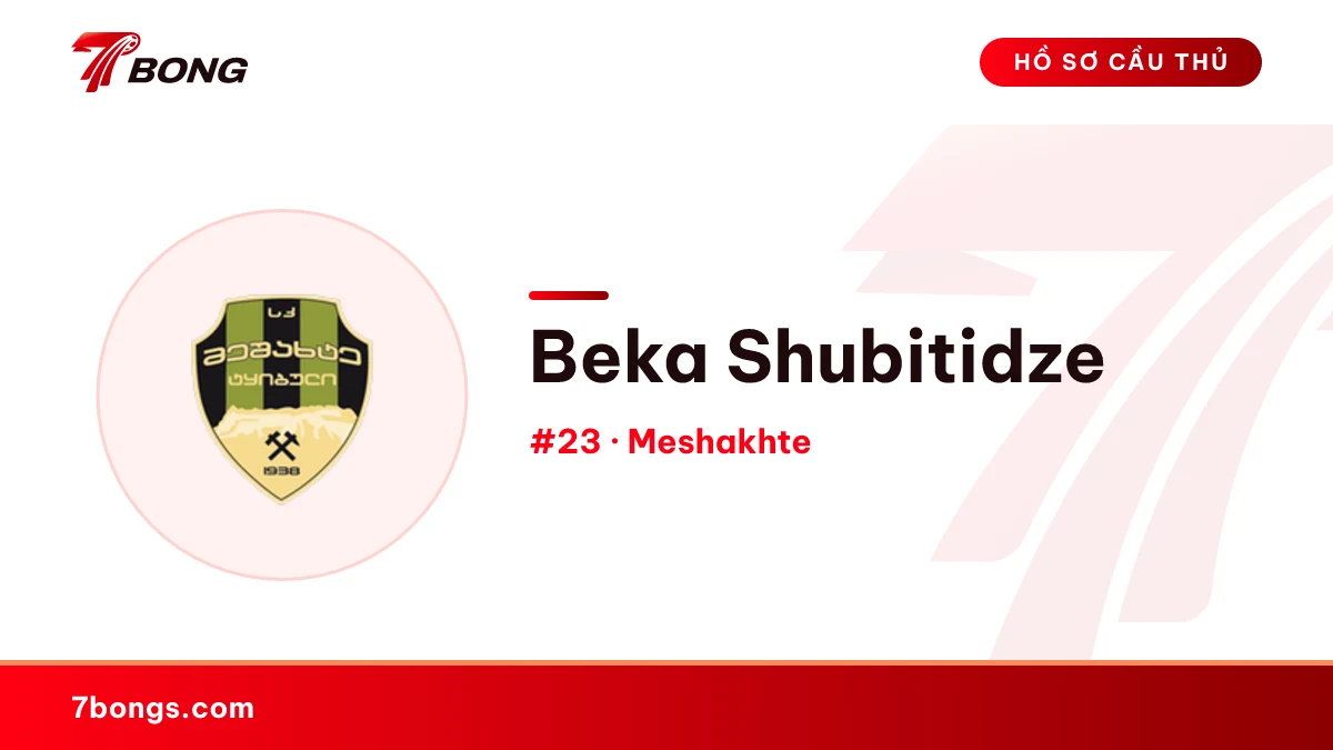Beka Shubitidze — Meshakhte