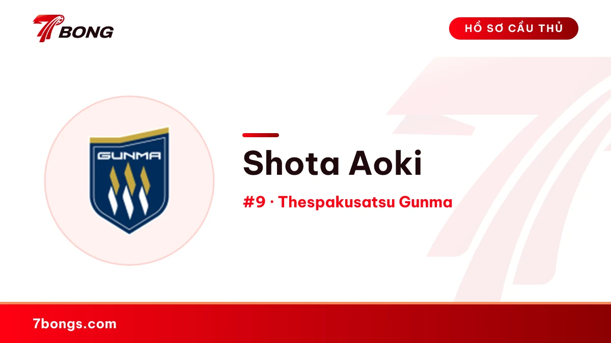 Shota Aoki — Thespakusatsu Gunma