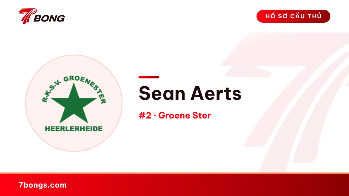 Sean Aerts — Groene Ster