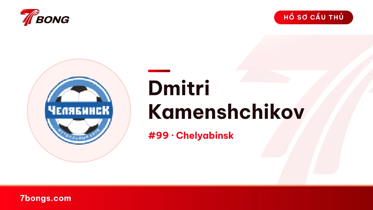 Dmitri Kamenshchikov — Chelyabinsk