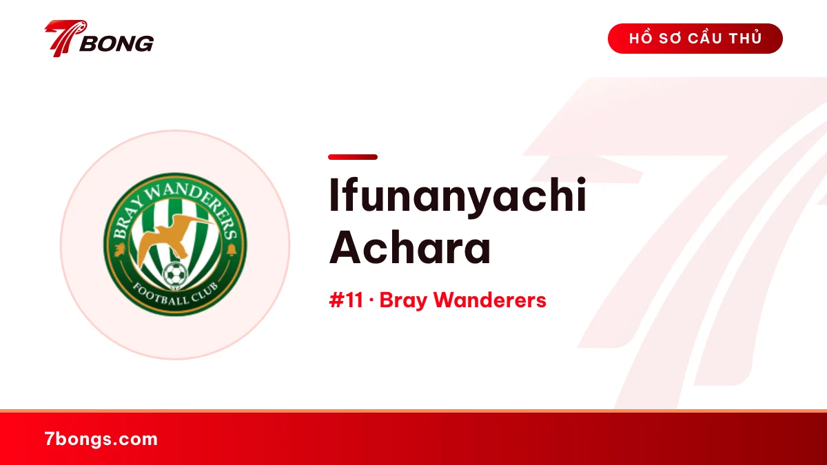 Ifunanyachi Achara — Bray Wanderers