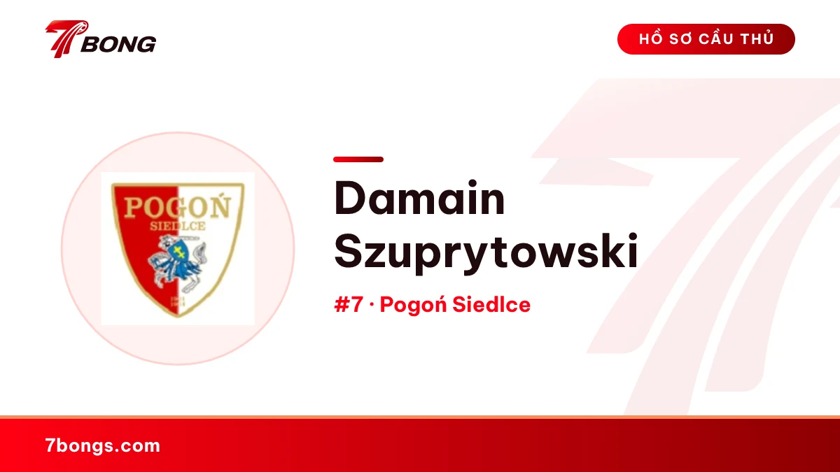 Damain Szuprytowski — Pogoń Siedlce