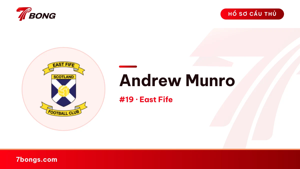 Andrew Munro — East Fife