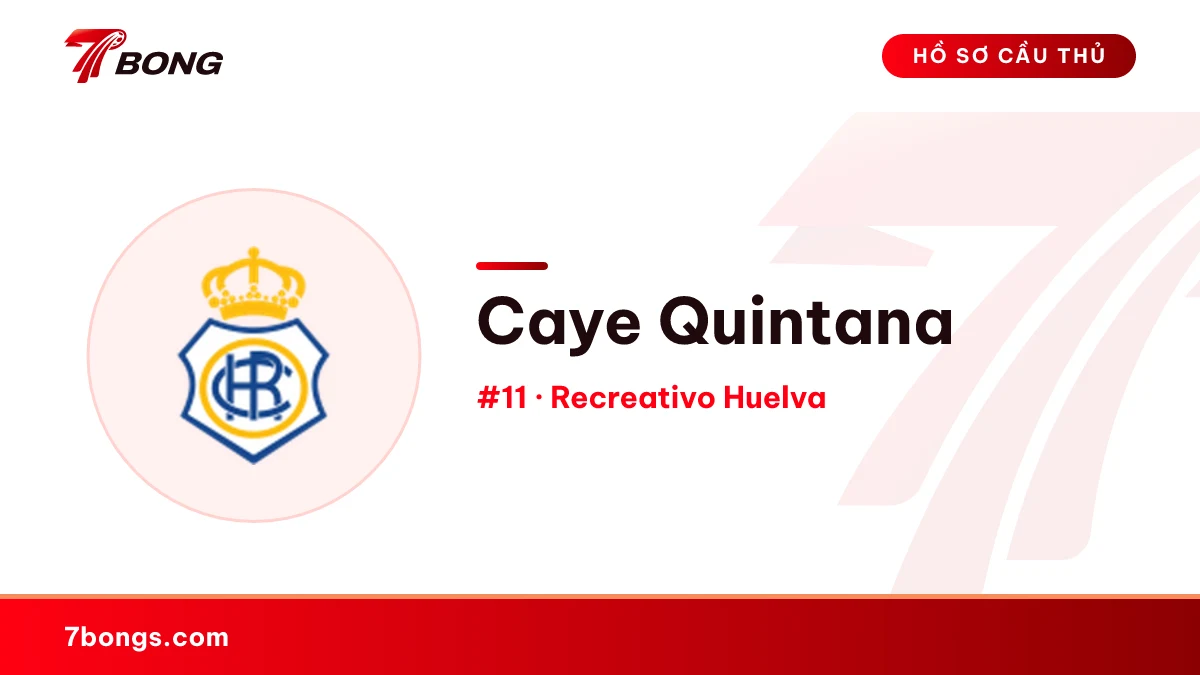 Caye Quintana — Recreativo Huelva