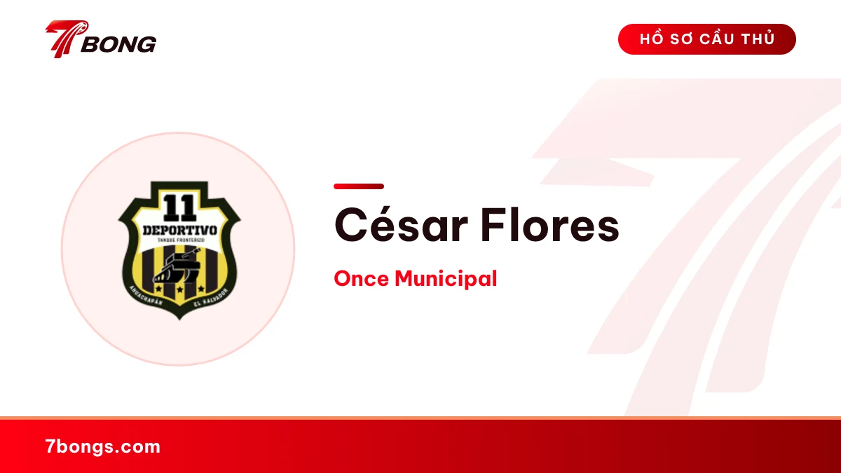 César Flores — Once Municipal
