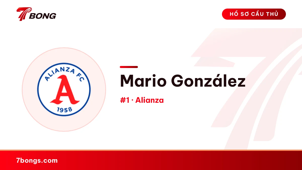 Mario González — Alianza