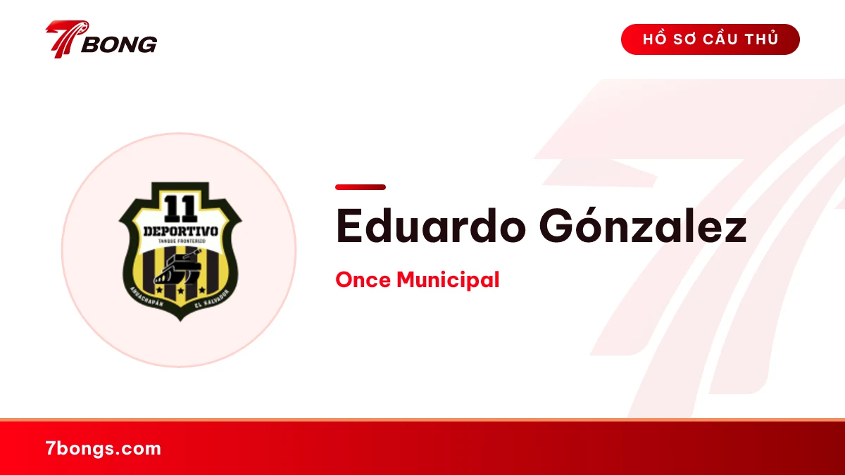 Eduardo Gónzalez — Once Municipal