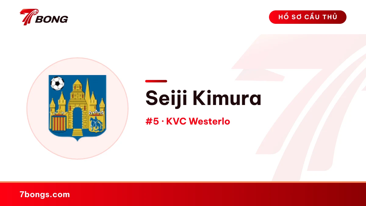 Seiji Kimura — KVC Westerlo