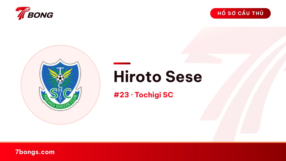 Hiroto Sese — Tochigi SC