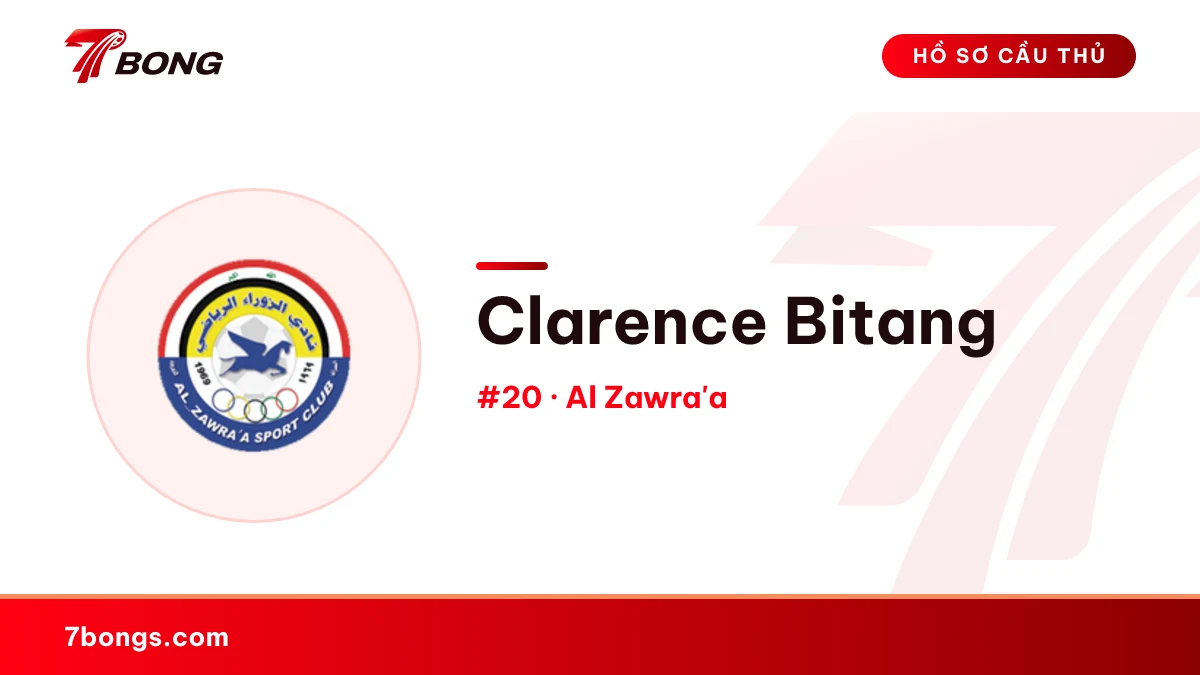 Clarence Bitang — Al Zawra'a