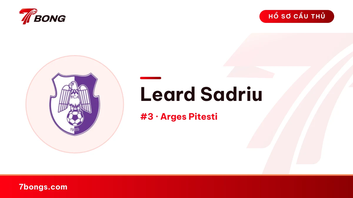 Leard Sadriu — Arges Pitesti