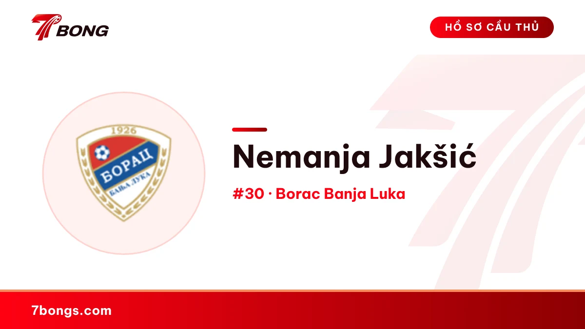 Nemanja Jakšić — Borac Banja Luka
