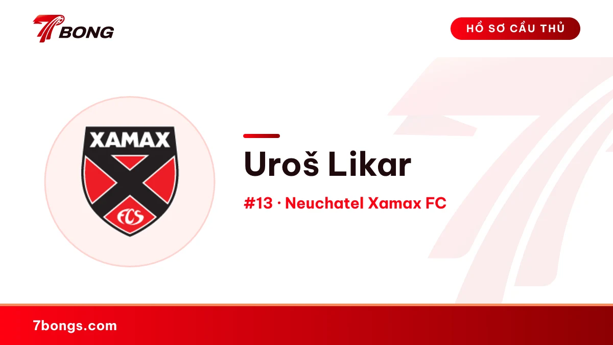 Uroš Likar — Neuchatel Xamax FC