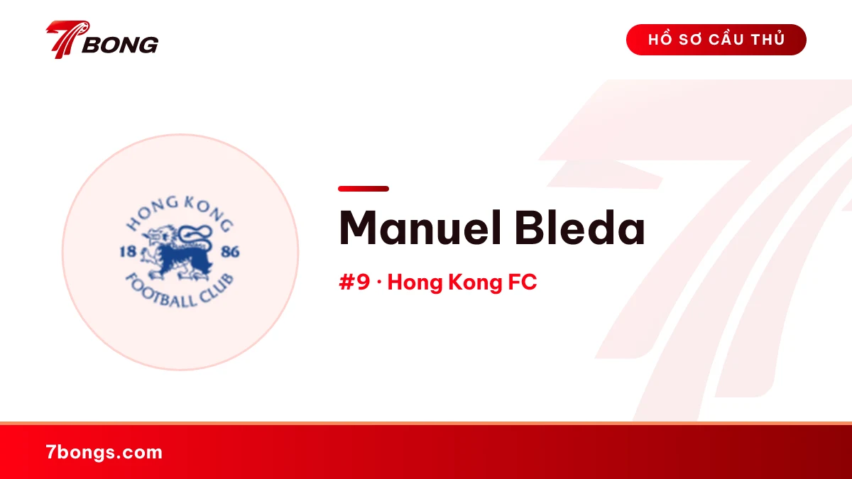 Manuel Bleda — Hong Kong FC