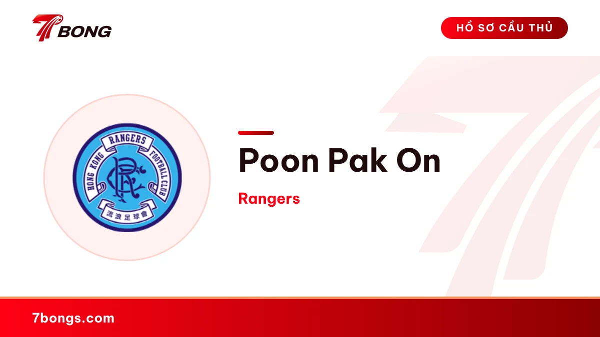 Poon Pak On — Rangers