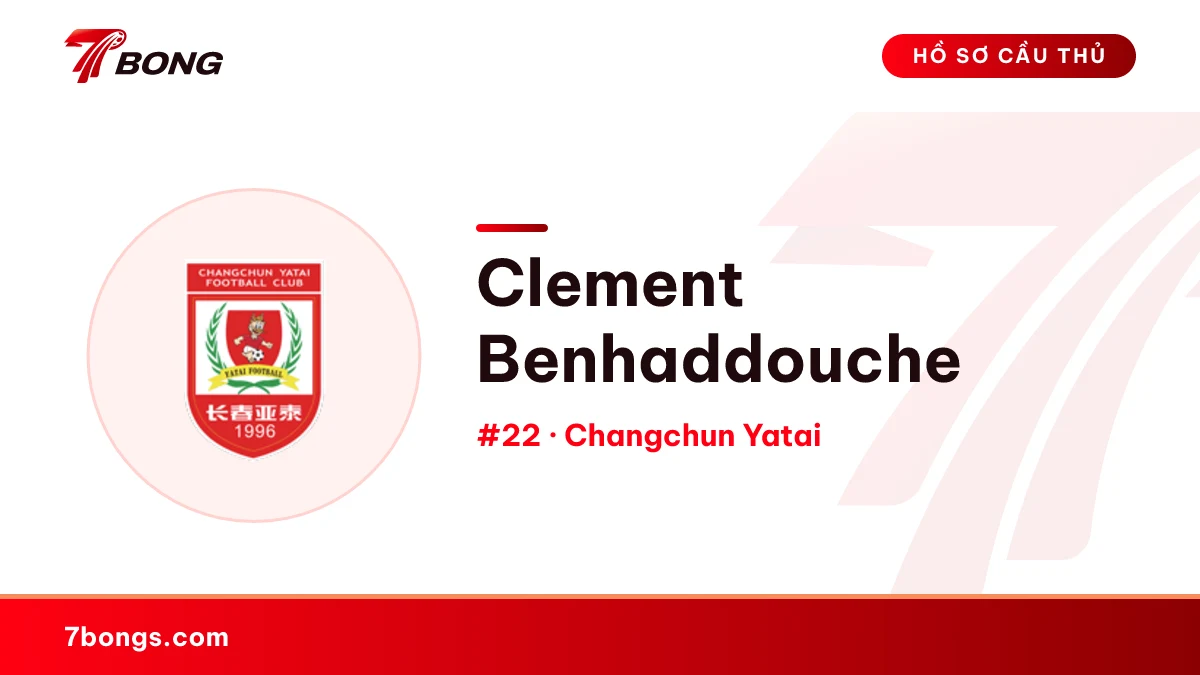 Clement Benhaddouche — Changchun Yatai