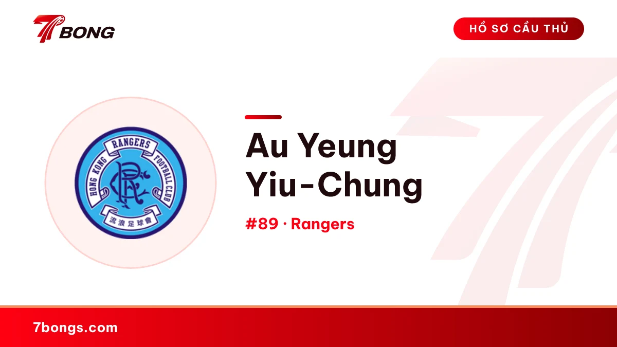 Au Yeung Yiu-Chung — Rangers