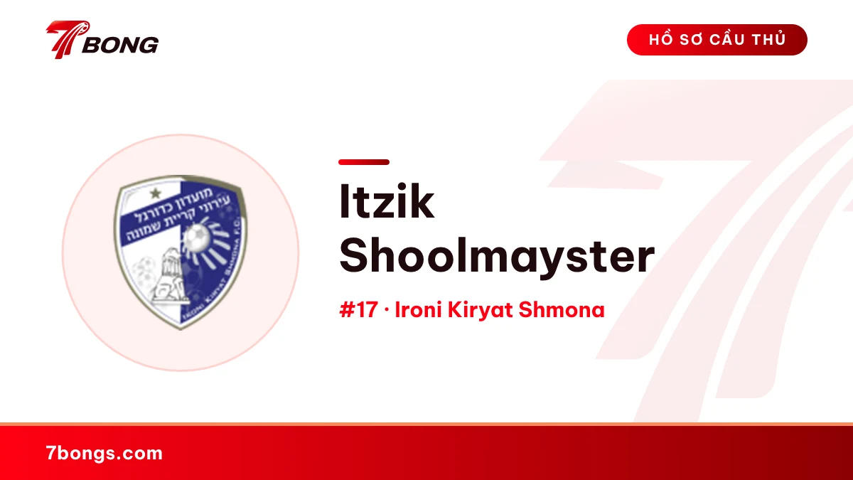 Itzik Shoolmayster — Ironi Kiryat Shmona