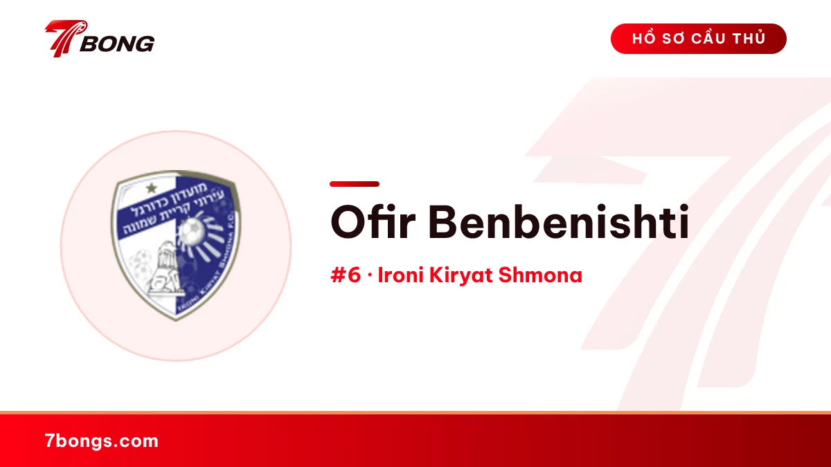 Ofir Benbenishti — Ironi Kiryat Shmona