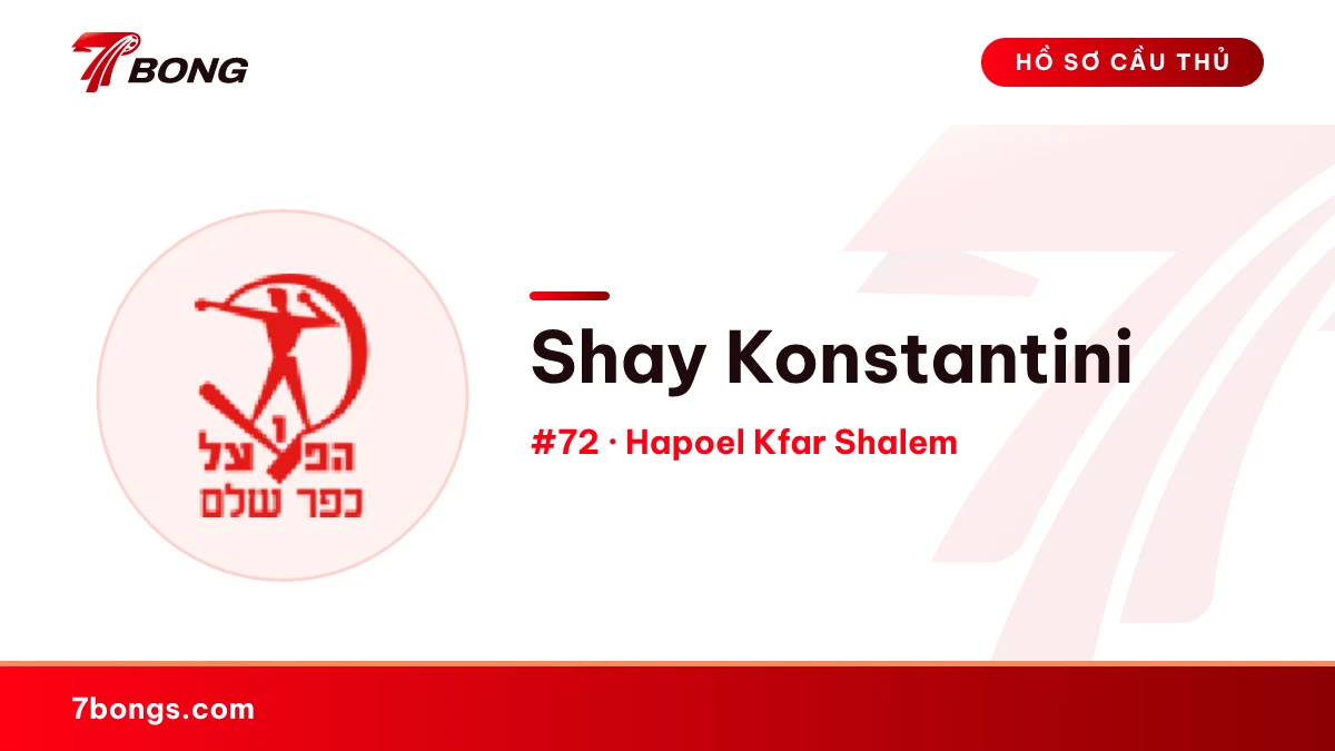 Shay Konstantini — Hapoel Kfar Shalem