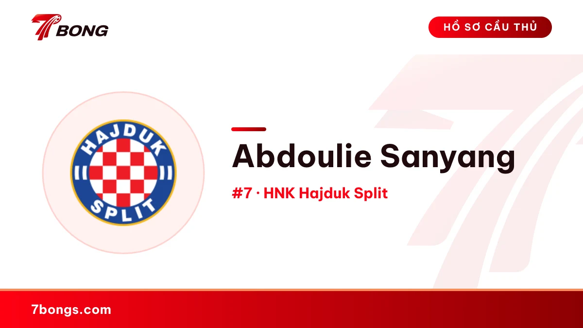 Abdoulie Sanyang — HNK Hajduk Split