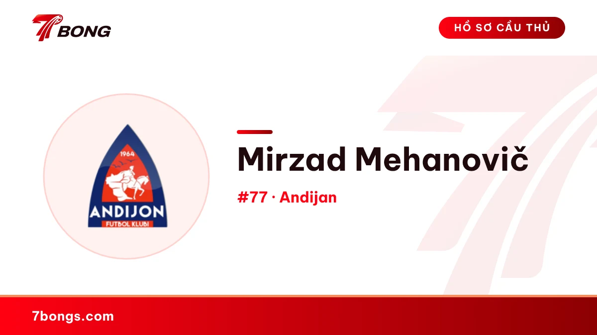 Mirzad Mehanovič — Andijan