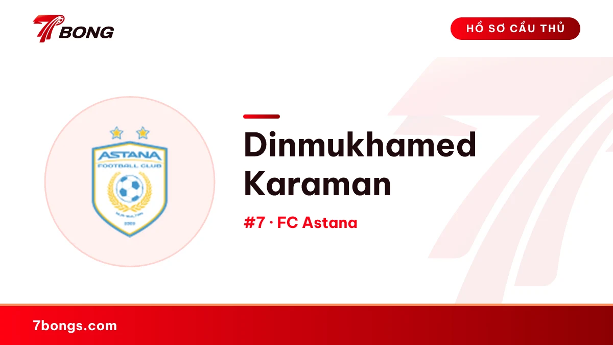 Dinmukhamed Karaman — FC Astana