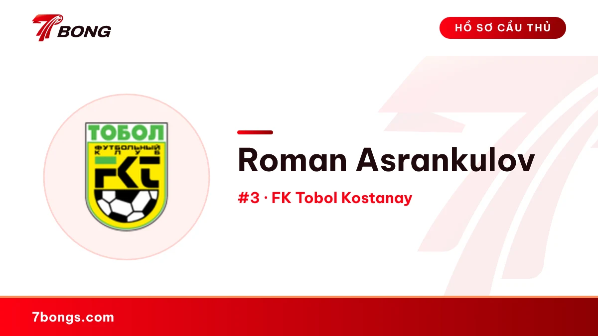 Roman Asrankulov — FK Tobol Kostanay