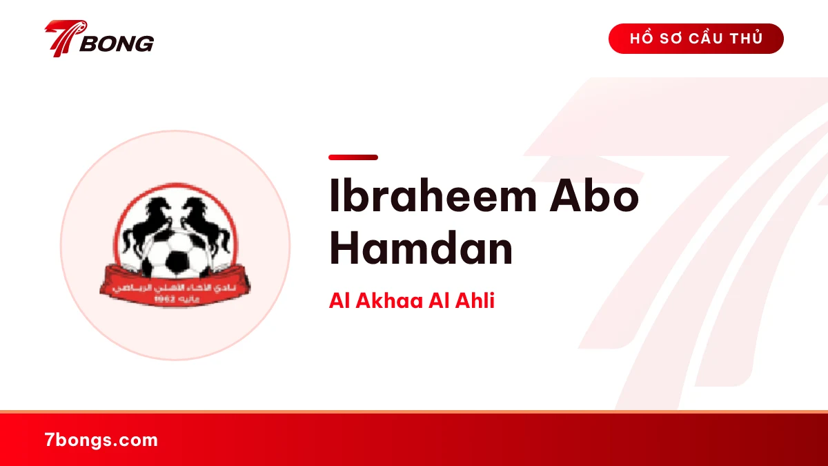Ibraheem Abo Hamdan — Al Akhaa Al Ahli
