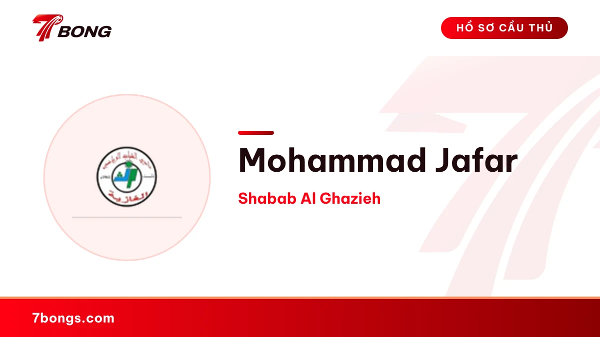 Mohammad Jafar — Shabab Al Ghazieh