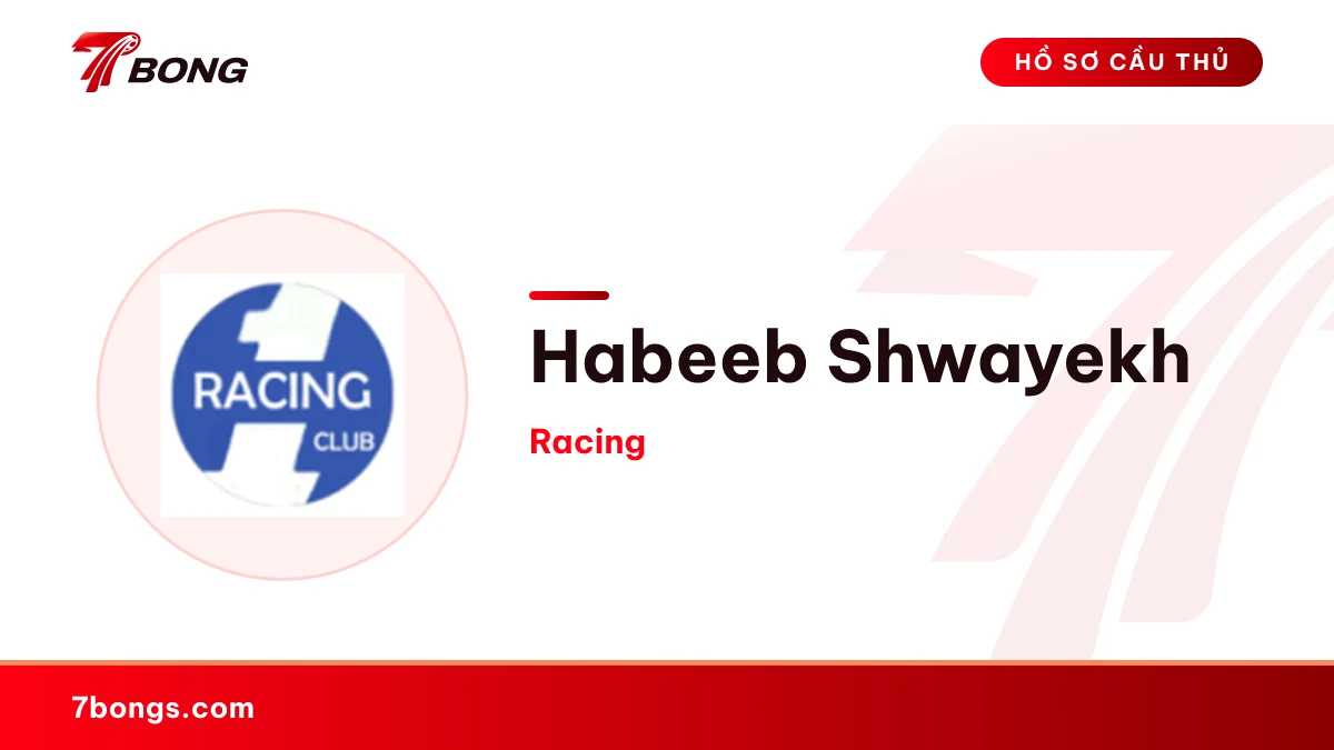 Habeeb Shwayekh — Racing