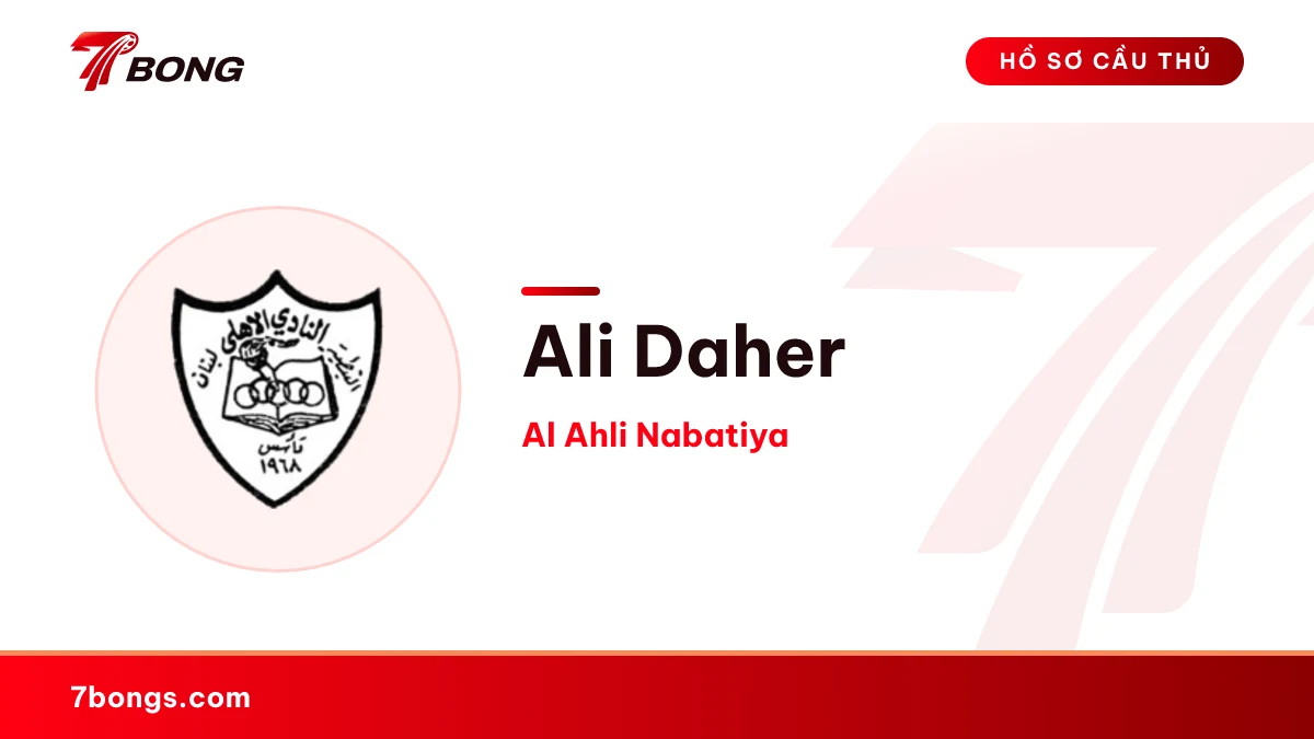 Ali Daher — Al Ahli Nabatiya