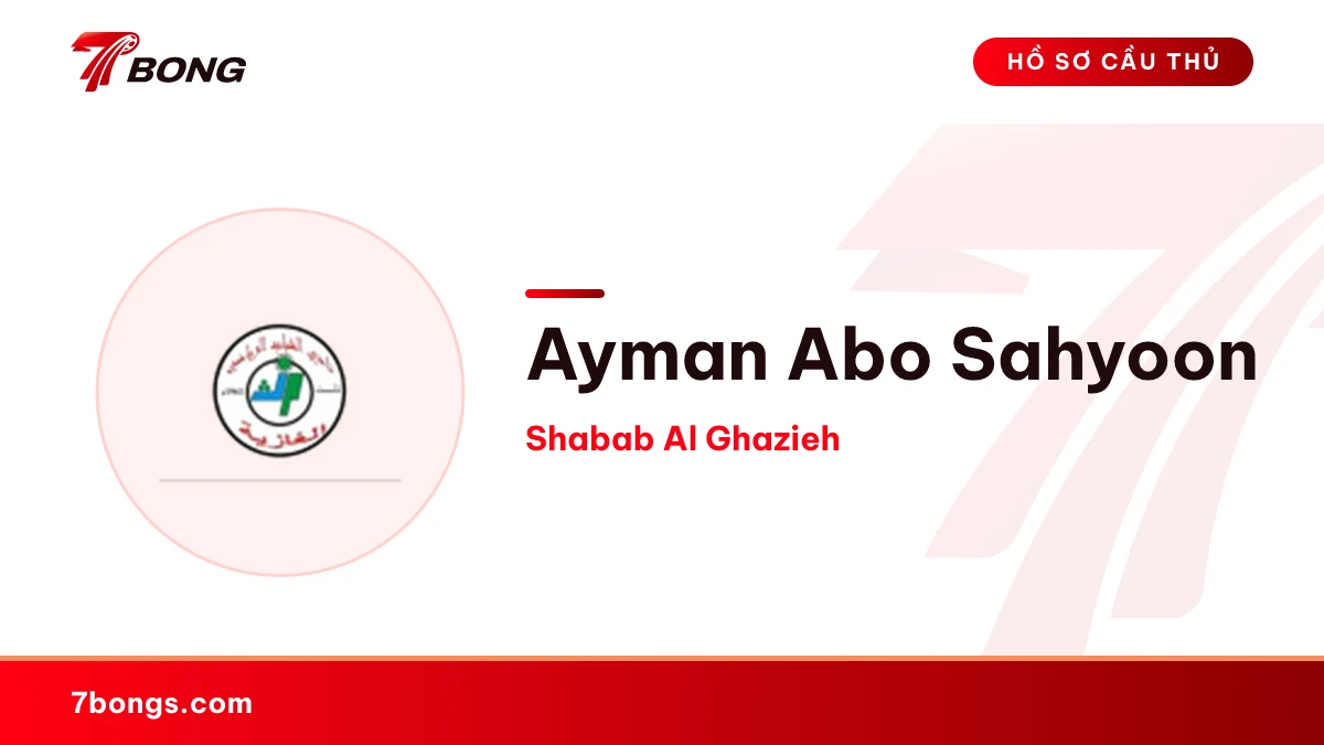 Ayman Abo Sahyoon — Shabab Al Ghazieh