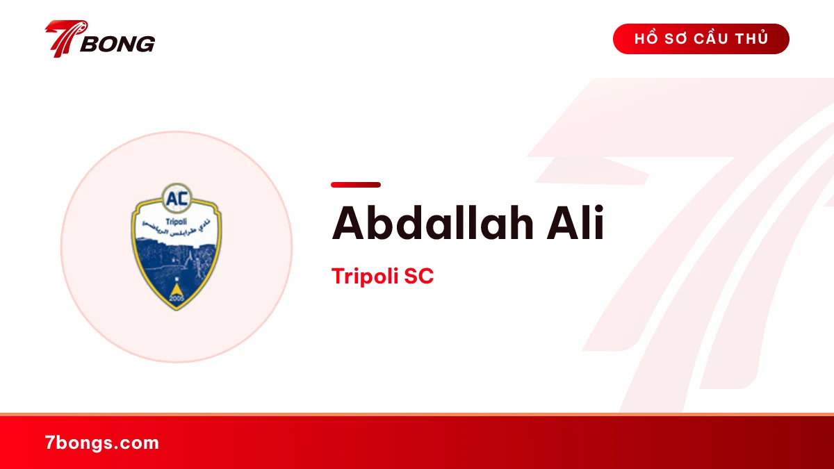 Abdallah Ali — Tripoli SC