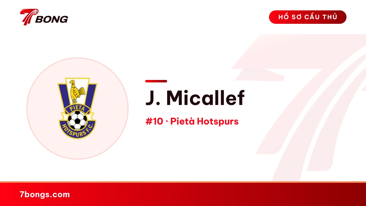 J. Micallef — Pietà Hotspurs
