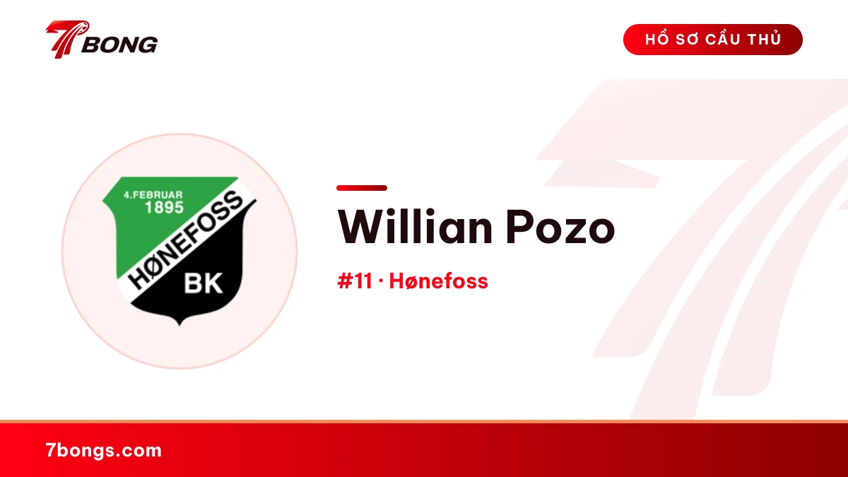 Willian Pozo — Hønefoss
