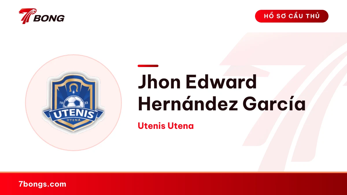 Jhon Edward Hernández García — Utenis Utena