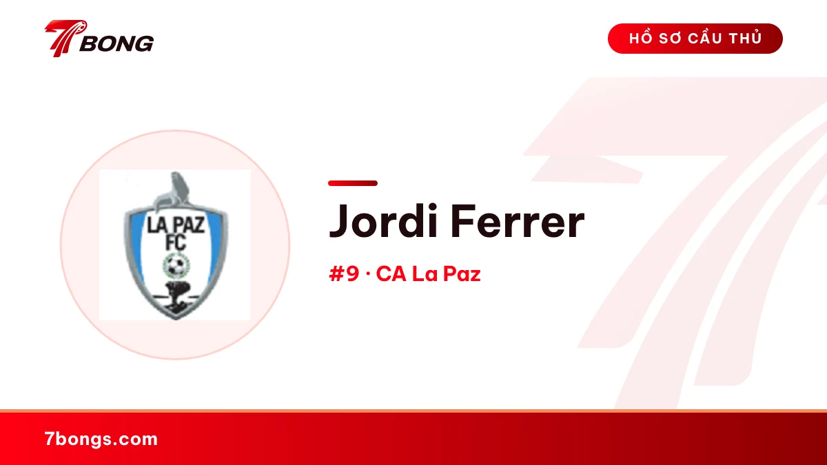 Jordi Ferrer — CA La Paz