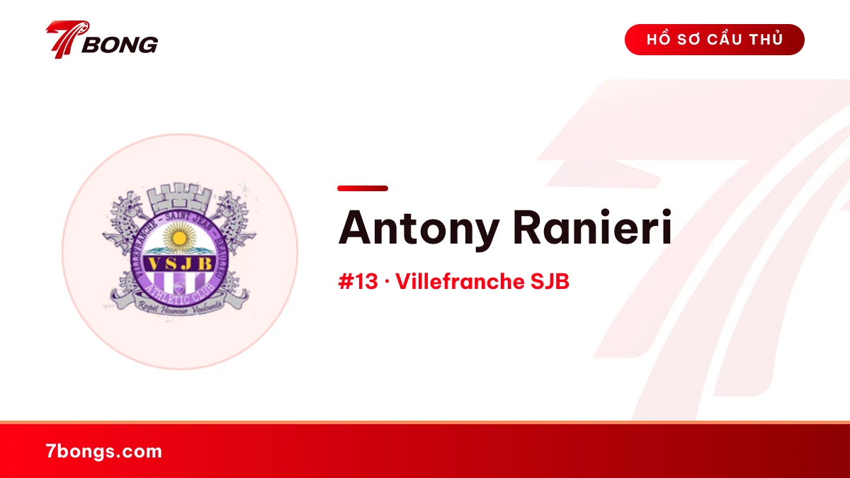 Antony Ranieri — Villefranche SJB