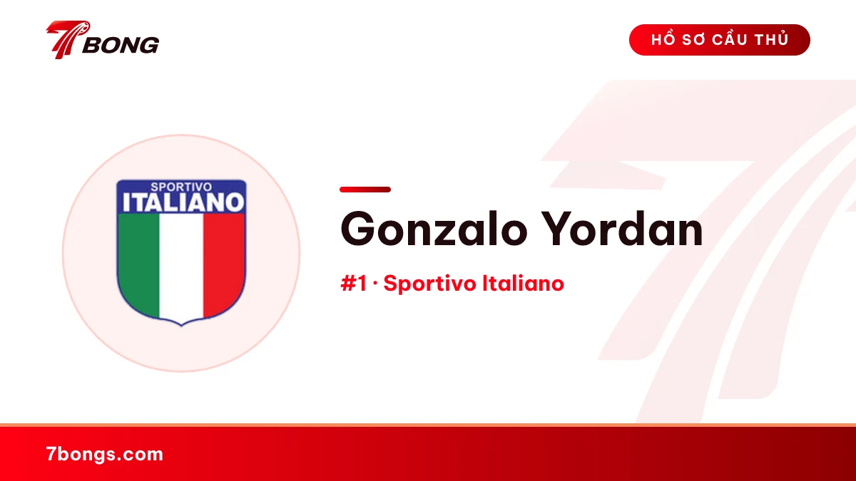 Gonzalo Yordan — Sportivo Italiano