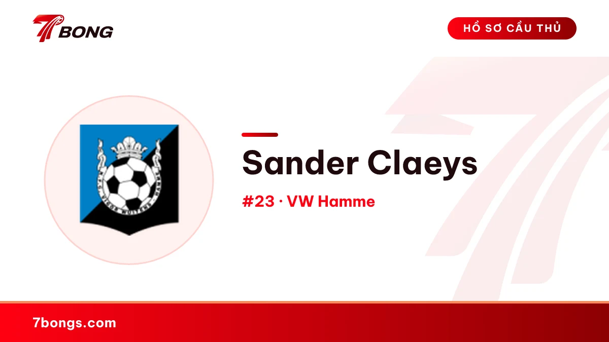 Sander Claeys — VW Hamme