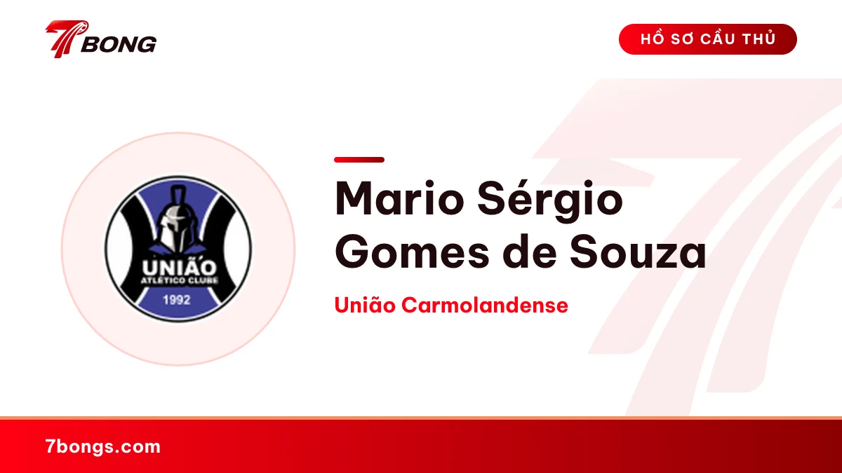 Mario Sérgio Gomes de Souza — União Carmolandense