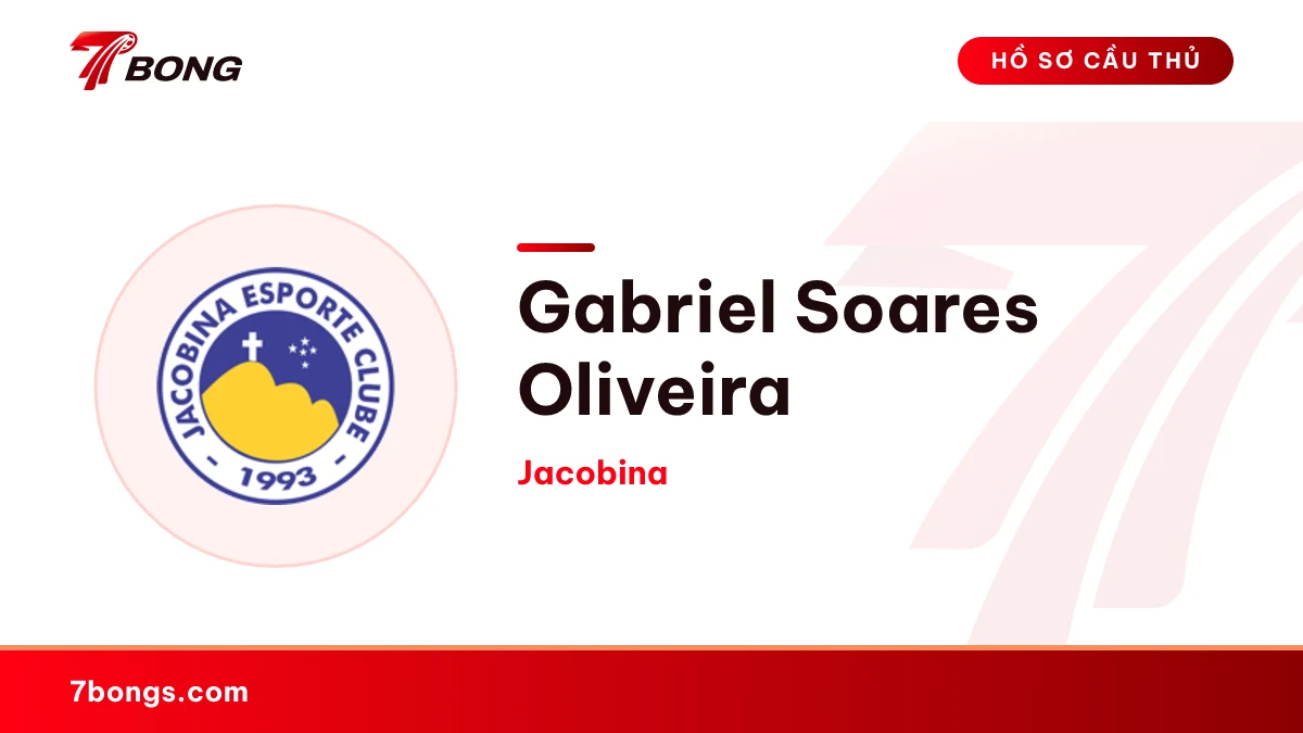 Gabriel Soares Oliveira — Jacobina