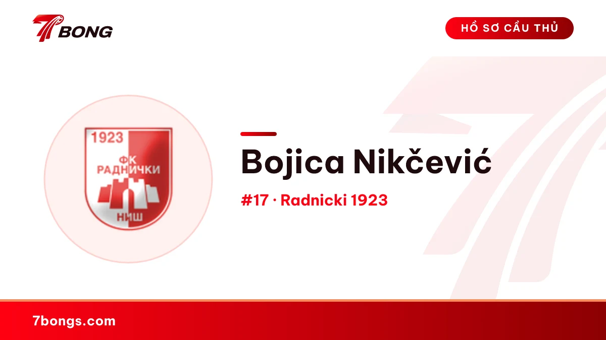 Bojica Nikčević — Radnicki 1923