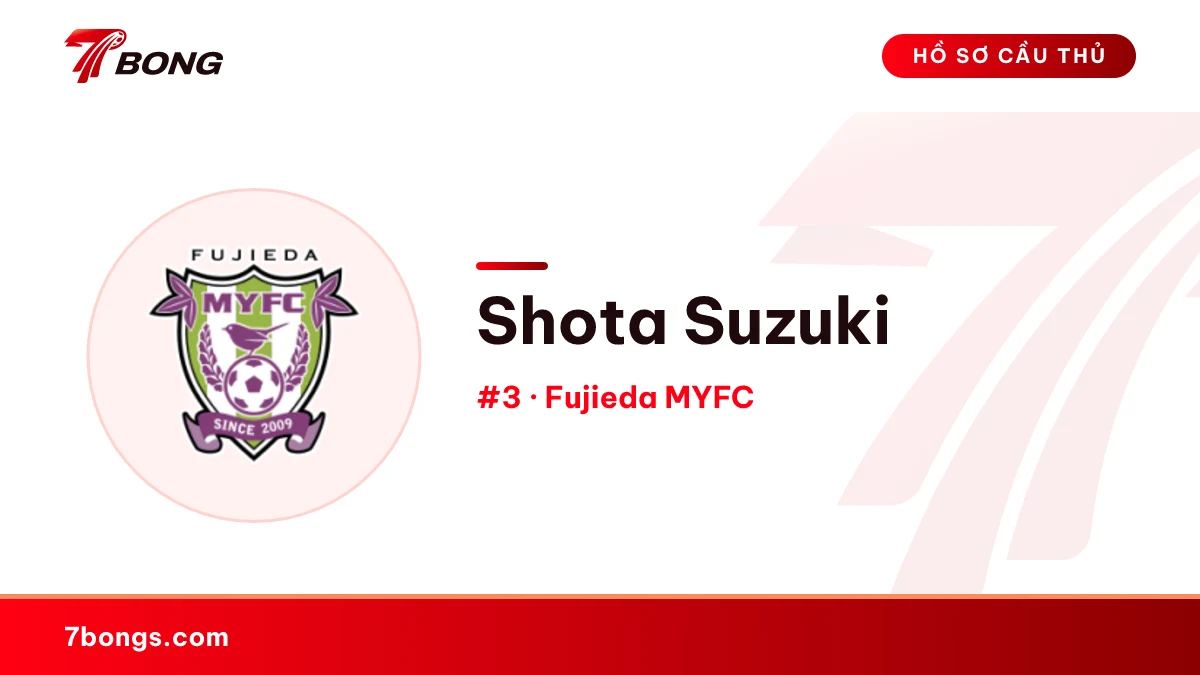 Shota Suzuki — Fujieda MYFC